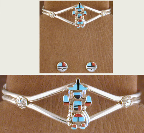 SS Zuni Inlaid Set - BRACELET