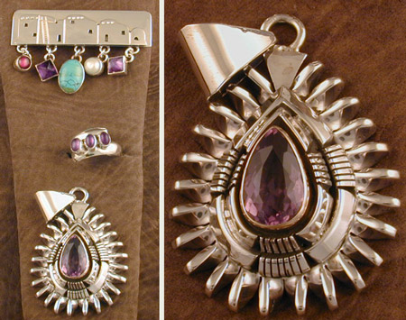 SS Ring, Pendant and Pin Set - PENDANT
