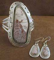 SS Crazy Horse Stone Set - EARRINGS