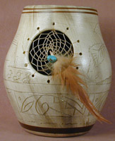 Navajo Dream Catcher Seed Pot