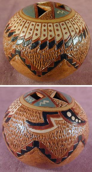 Navajo Pottery seed pitch pot