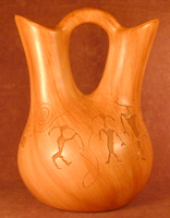 Navajo Wedding Vase - Petroglyph.