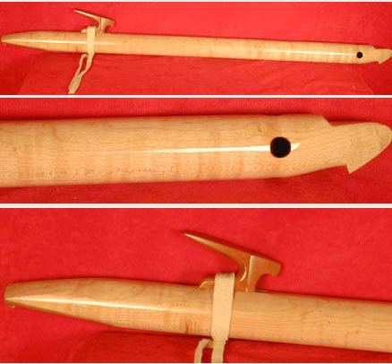 Burl Maple Flutes