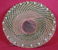 Chippewa True Native Sweetgrass Basket