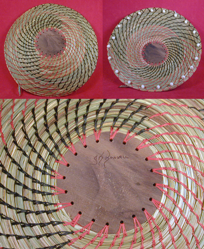 Chippewa True Native Sweetgrass Basket