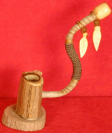 5 1/2" Antler Peace Pipe