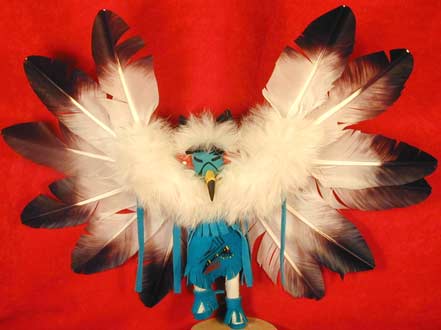 Navajo 10" Tribal Eagle Kachina