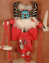 Navajo 6" Tribal Crow Mother Kachina