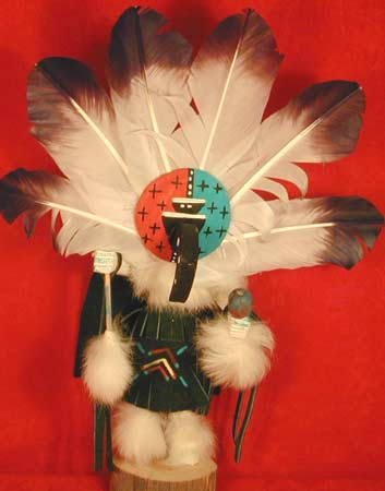 Navajo 10" Tribal Chief  Kachina