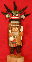 Hopi (Katsina) Zuni Whipper Kachina