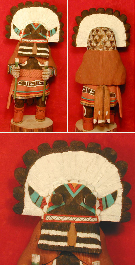 Hopi Broad Face Guard Kachina (Katsina)