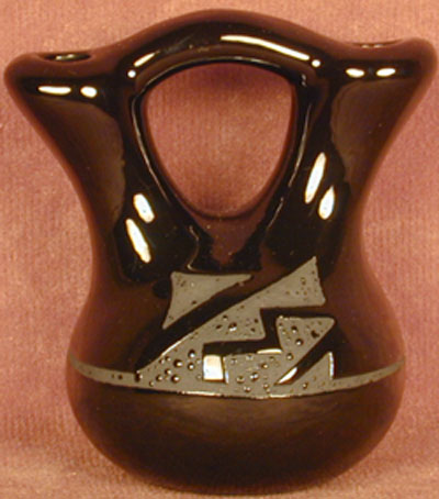 Black Wedding Vase