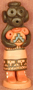 Navajo Mud Head Clown Clay Art