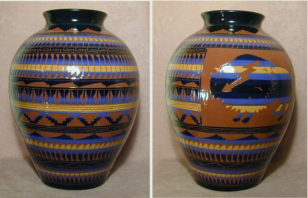 Buffalo Vase
