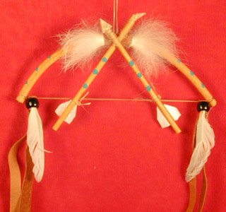 Mini Navajo Bow and Arrow
