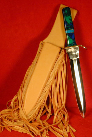 11" Navajo Knife with Sheath