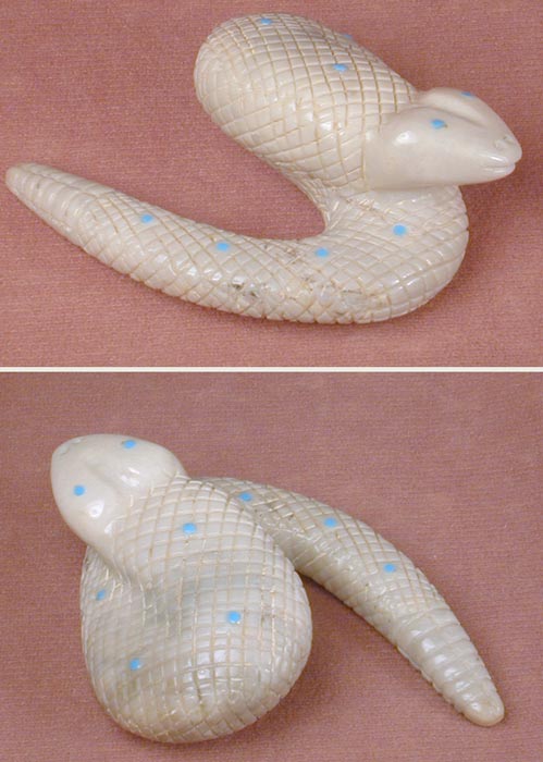 Zuni Coiled Snake Fetish